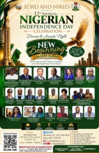 Nigerian Independence Celebration- A New Beginning